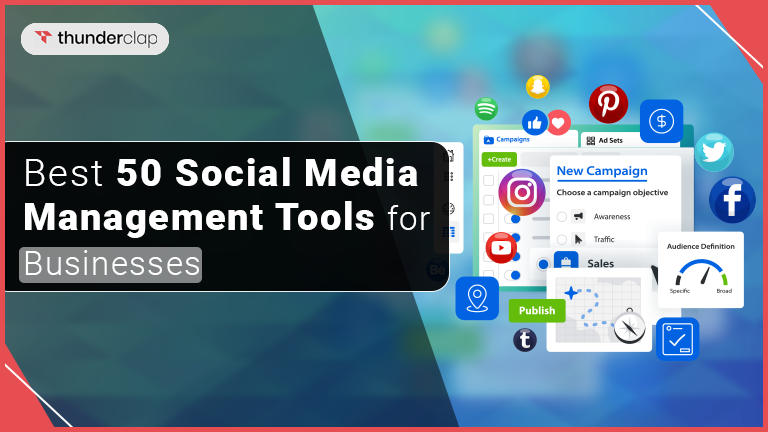 Best 50 Social Media Management Tools for Businesses