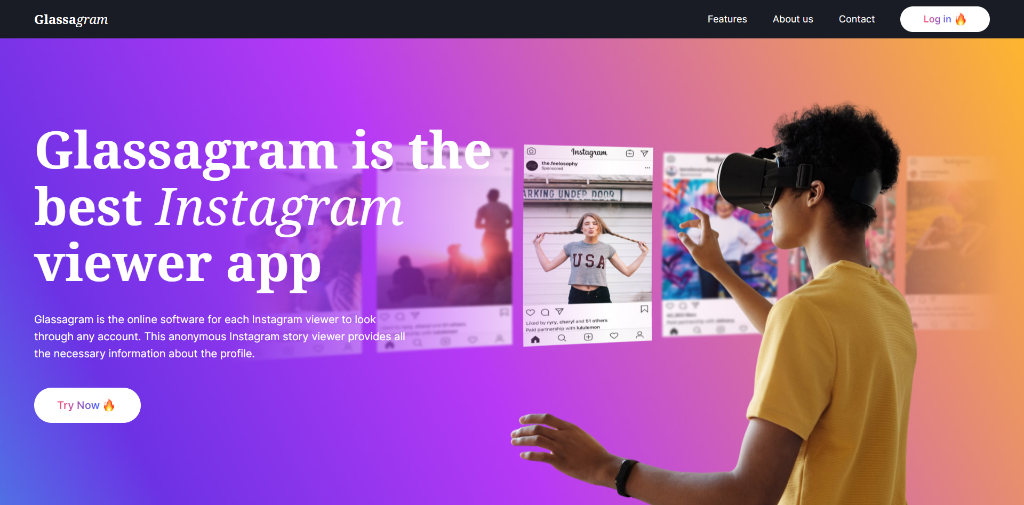 Glassagram instagram viewer