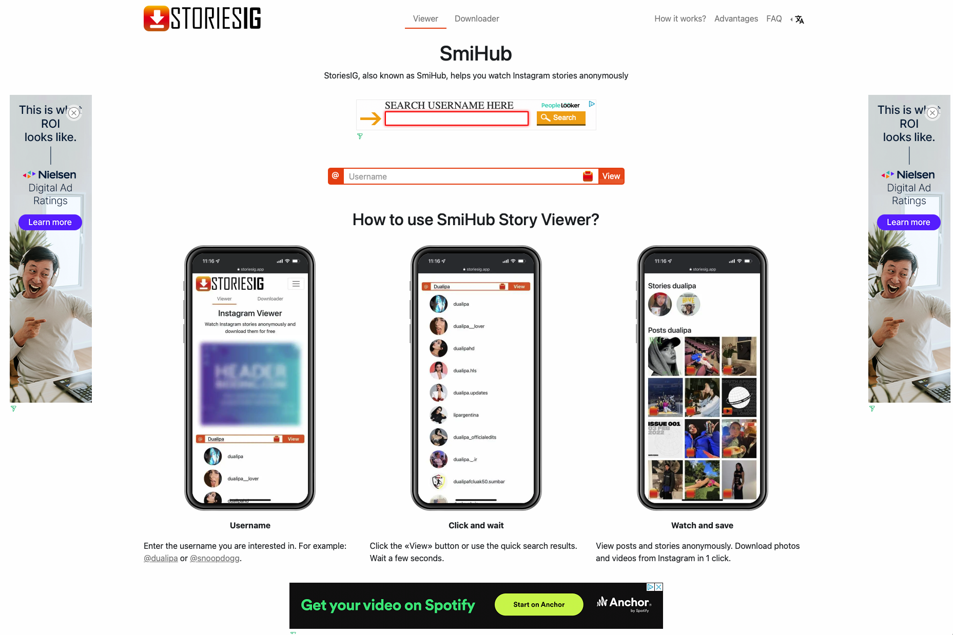 smihub stories viewer